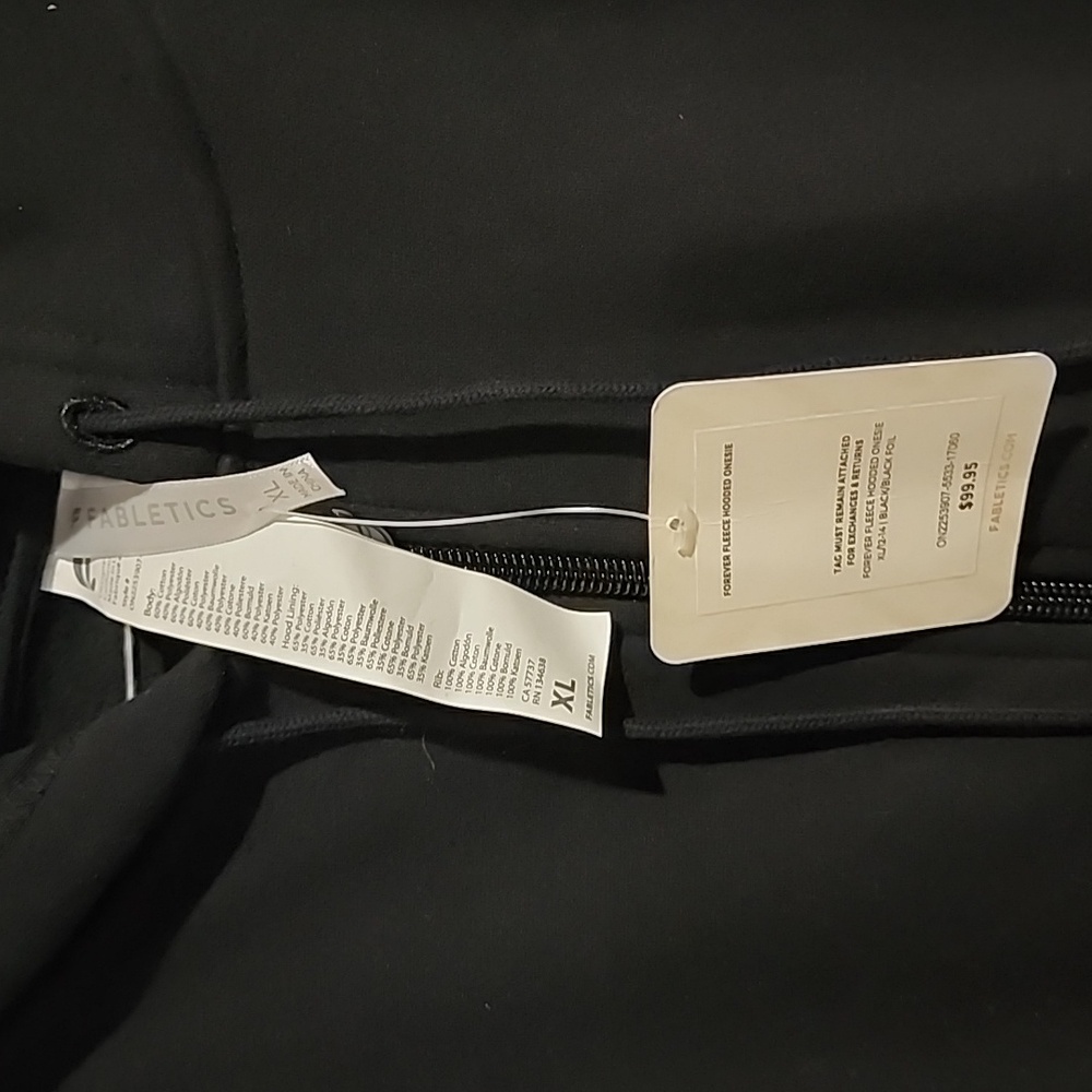 Fabletics Forever Fleece Hooded Onesie - Picture 4 of 5